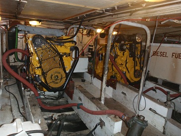 MV Bulolo Engines